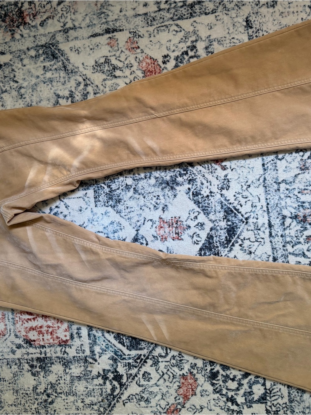 Forever 21 Women's Tan Pants - Classic Straight Fit - Picture 5 of 6
